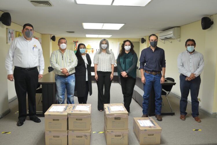 Entrega INE a IETAM 6,500 exámenes para aspirantes a supervisores y capacitadores electorales
