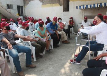 Choferes de Tampico respaldan a Lalo Hernández para Diputado Federal