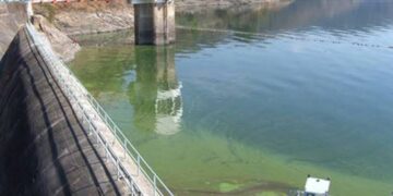 Baja nivel en presas