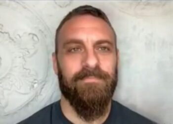 Daniele De Rossi ese encuentra en buenas condiciones de salud