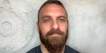 Daniele De Rossi ese encuentra en buenas condiciones de salud