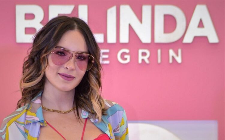 Belinda desmiente rumores sobre un posible embarazo por algunas fotos con Nodal