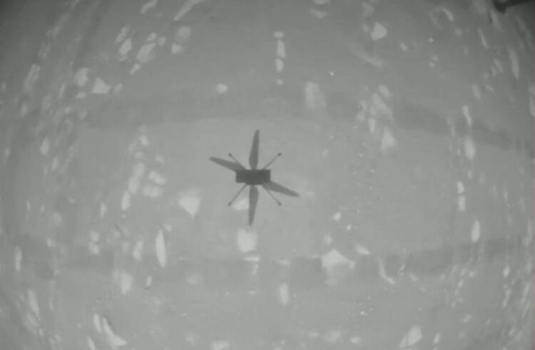 Ingenuity hace historia al volar por primera vez en otro planeta