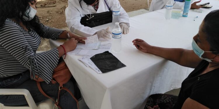 En Güémez realizan con éxito Brigada Asistencial