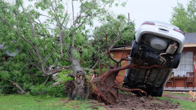 Tromba deja a miles sin luz y daños materiales en el Sur de Texas