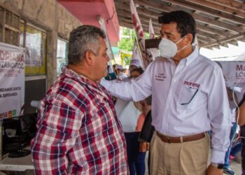 En Matamoros “estamos al 100 con ya sabes quién”, le dicen a Mario López 