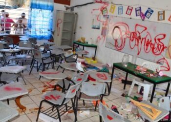 Vandalizan 50% de escuelas del país; SNTE: deben remozarse antes del regreso