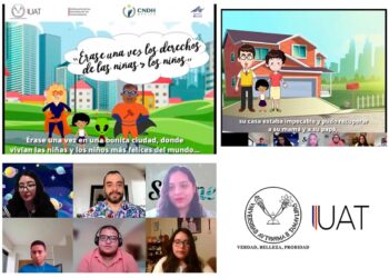 Estudiantes de la UAT recrean en video cuento los derechos infantiles