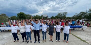 Hace Pilar Gómez compromiso con mujeres victorenses