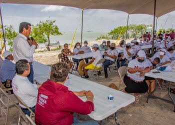 Voto para Morena ofrecen a Mario López familias de La Capilla, Mano de León e Higuerillas