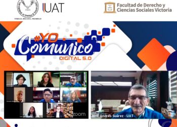 Clausura Rector de la UAT ponencias del Día del Comunicólogo
