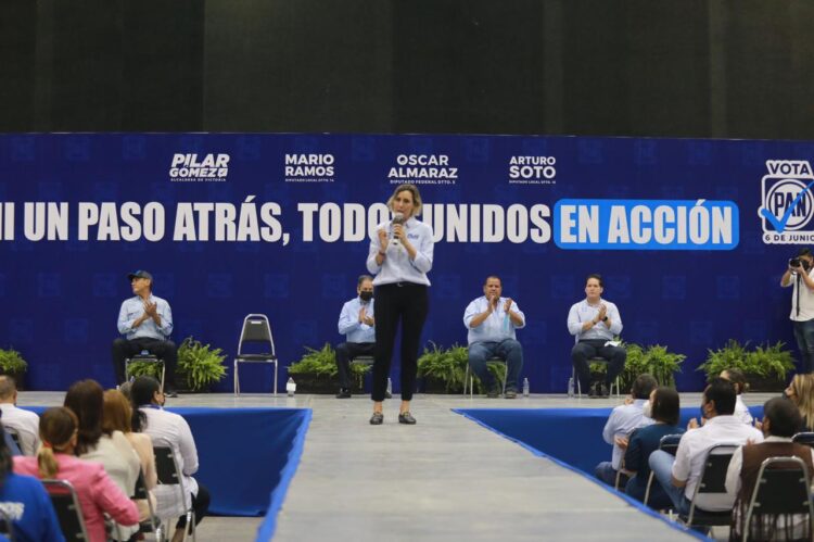 Respaldan docentes a la fórmula del PAN en Cd. Victoria