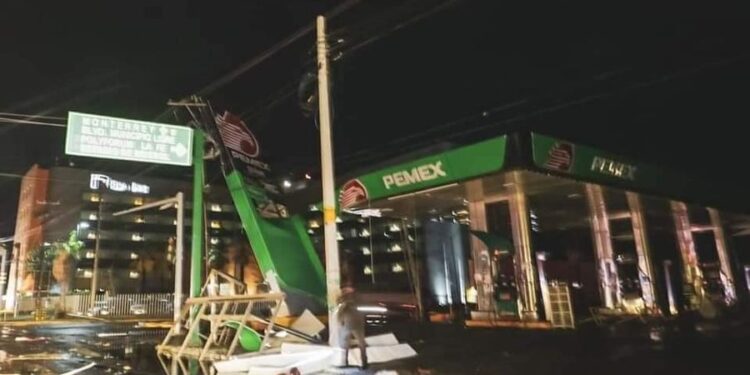 Megatormenta causa destrucción y muerte en Nuevo Laredo