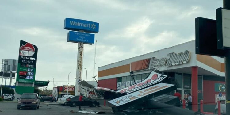 Megatormenta causa destrucción y muerte en Nuevo Laredo