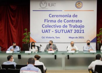 Acuerda UAT incremento salarial con sindicato de trabajadores universitarios