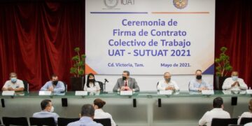 Acuerda UAT incremento salarial con sindicato de trabajadores universitarios