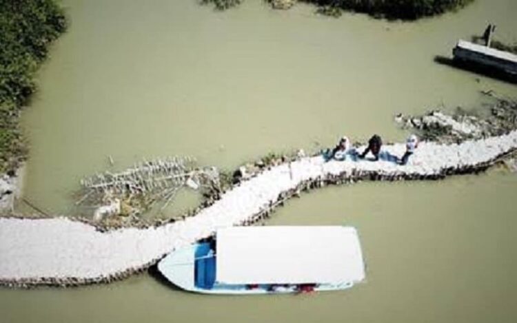 Acuerdan Federación y Estado reparar dique El Camalote en sur de Tamaulipas