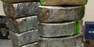 Realizan millonario decomiso de droga en puentes internacionales