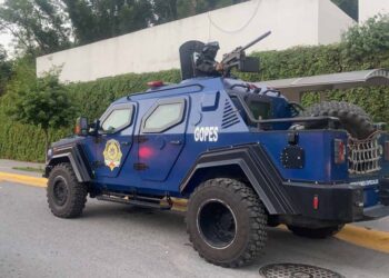 Grupo especial de seguridad resguarda casa de Gobierno de Tamaulipas