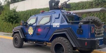Grupo especial de seguridad resguarda casa de Gobierno de Tamaulipas