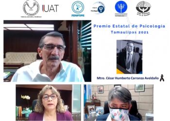 Realizan ceremonia virtual del Premio Estatal de Psicología Tamaulipas 2021