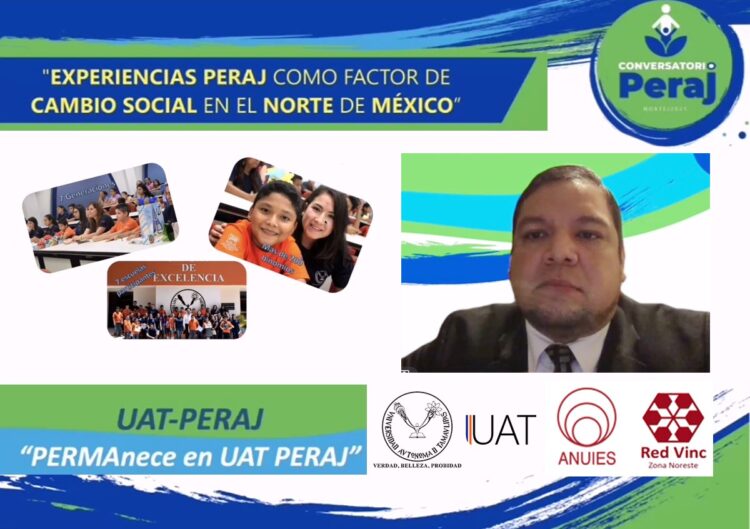 Expone UAT experiencias del programa PERAJ como factor de cambio social