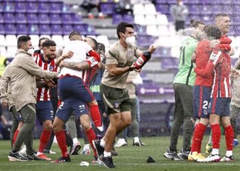 Atlético de Madrid es campeón de La Liga en España