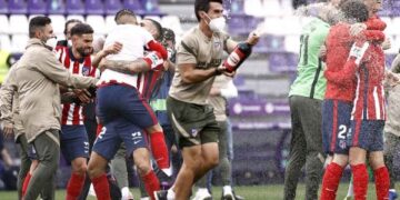 Atlético de Madrid es campeón de La Liga en España