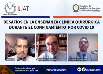 Atiende UAT los desafíos de la enseñanza clínica en la pandemia