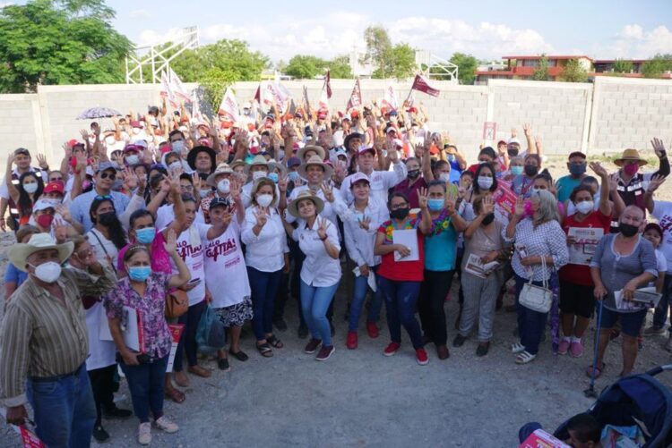 Colonias “Vamos Tamaulipas” cierran filas con Gattás en Victoria