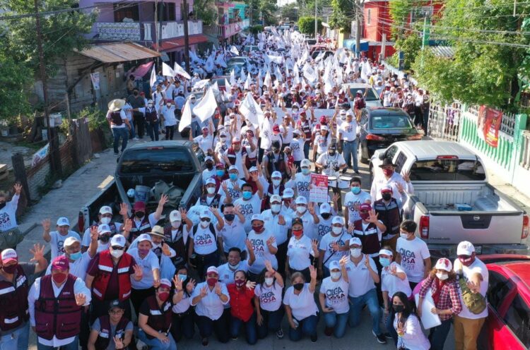 Llegó momento histórico de mujeres en el gobierno municipal de Tampico: Olga Sosa