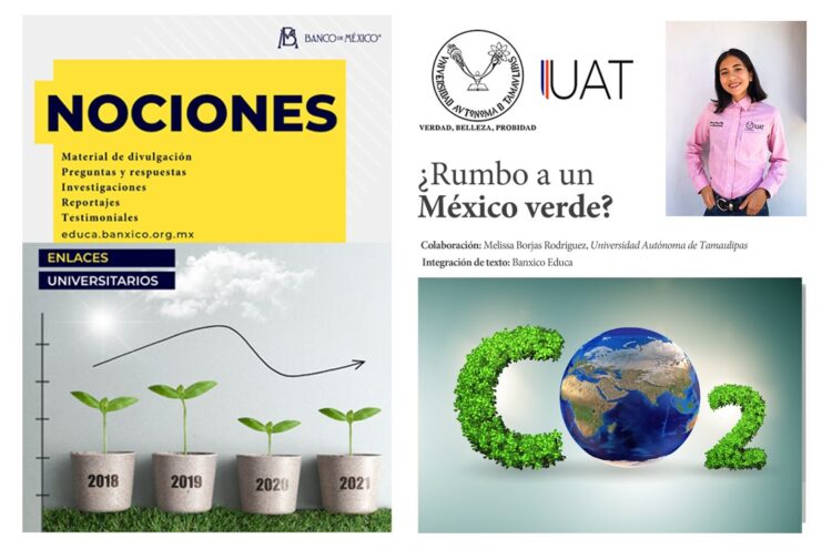 Publica Banxico artículo de alumna de la UAT en tema económico ambiental