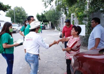 Pide Gabriela Millá del PVEM reflexionar el voto a victorenses