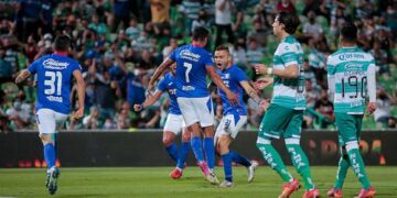 Cruz Azul gana 1-0 a Santos Laguna y por ahora se adelanta en la final