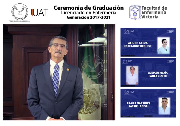 Egresa generación 2017-2021 de la Facultad de Enfermería UAT Victoria