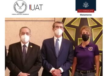 Rector de la UAT fortalece vínculos con el Consulado americano