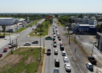 Realiza candidatos panistas caravana  de 4 mil vehículos en Cd. Victoria 