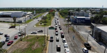 Realiza candidatos panistas caravana  de 4 mil vehículos en Cd. Victoria 