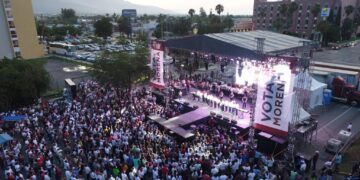 Encabeza Gattás magno cierre de campaña en Victoria con Kumbia Kings
