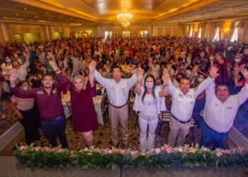 Refrendan 1,500 mujeres apoyo a Morena en Matamoros; Mario López va por Junta de Aguas