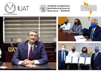 Formalizan colaboración la UAT y Universidad México Americana del Norte