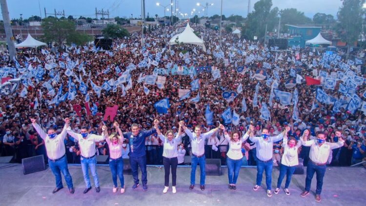 Fórmula Panista agradece respaldo ante más de 20 mil victorenses