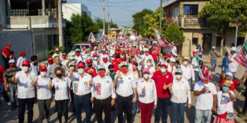 A paso firme avanza fórmula del PRI en ánimo de electores de  Victoria