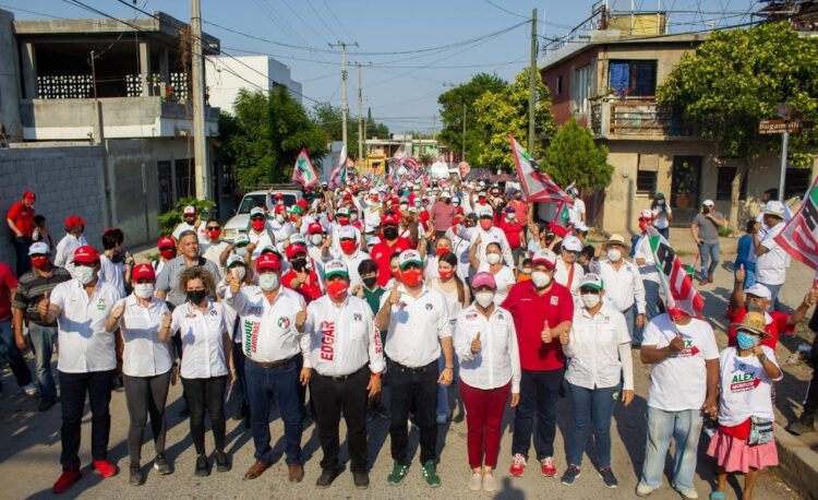 A paso firme avanza fórmula del PRI en ánimo de electores de Victoria