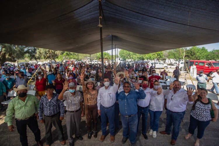 Refrendan campesinos de Matamoros voto Morena, por resultados de Mario López