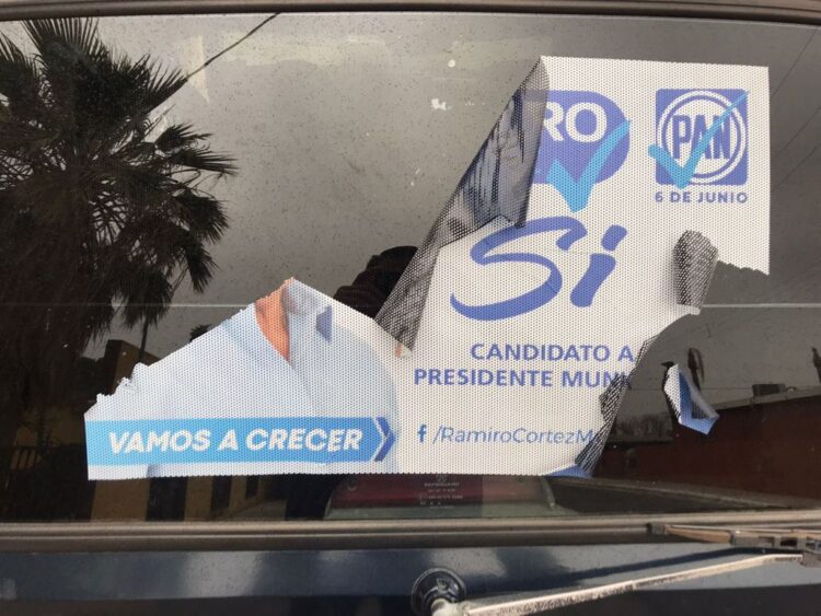 Atentan contra la campaña del PAN en Miguel Alemán