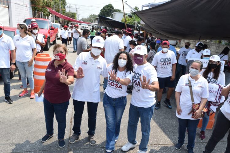 Con Olga Sosa habrá transparencia en el manejo de recursos públicos