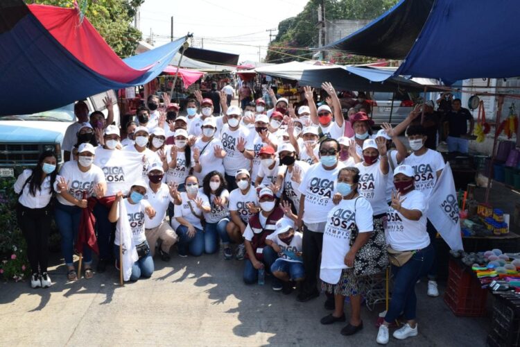 Denuncia Olga Sosa violencia política desde que inició campaña en Tampico