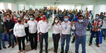 Promete Gattás respeto y lealtad a trabajadores del municipio de Victoria