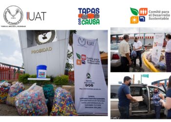 Recolecta UAT taparroscas en modalidad drive-thru para apoyar a pacientes con cáncer